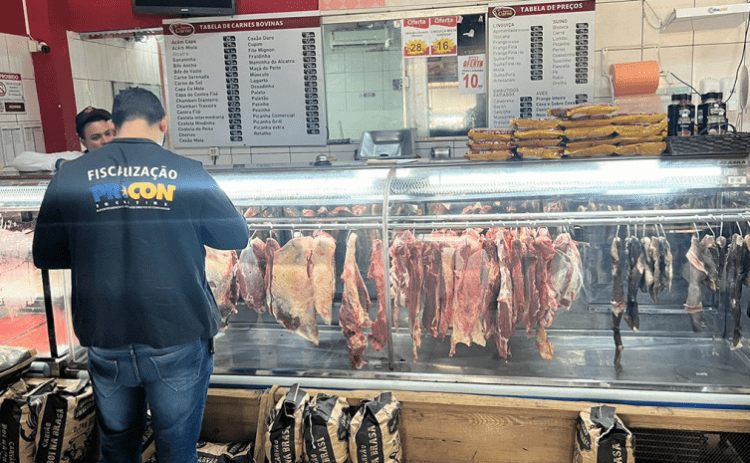 Procon encontra variação de até de 128,76% nos preços de carnes nos açougues de Palmas