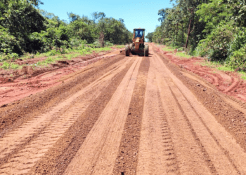 Melhorias são realizadas na TO-181, no trecho rodoviário não pavimentado entre Araguaçu e divisa com Goiás