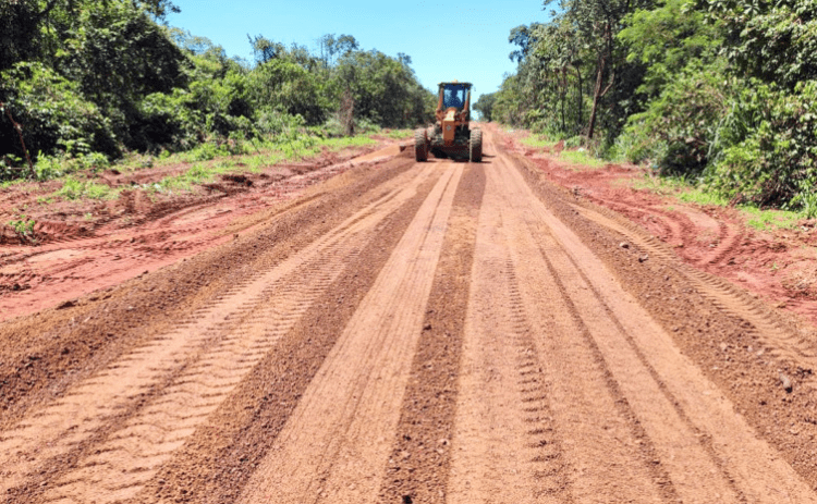 Melhorias são realizadas na TO-181, no trecho rodoviário não pavimentado entre Araguaçu e divisa com Goiás