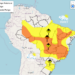 Alertas de Chuva Intensa no Tocantins: Inmet emite aviso de “Perigo Potencial” na primeira semana de Janeiro