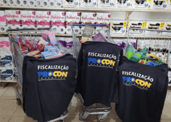 Procon apreende mais de 4 mil produtos vencidos durante operação De Olho no Prazo de Validade
