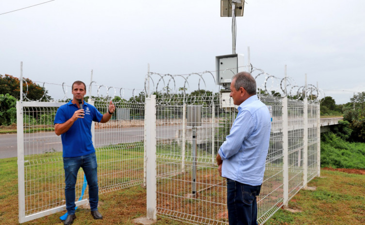 Tocantins inaugura estação hidrometeorológica em Palmas