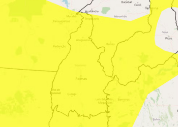 Tocantins tem alerta para chuvas intensas em todo estado; veja previsão