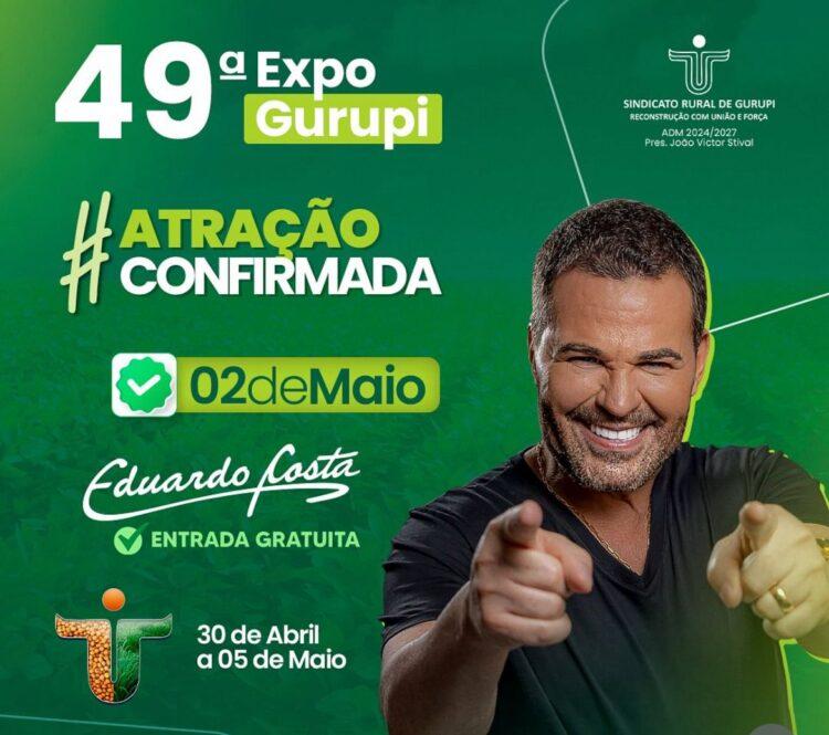 Confira a programação da 49ª Expo Gurupi