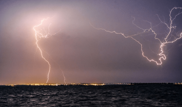 Tocantins registrou mais de 1.6 milhão de raios no primeiro quadrimestre de 2024  