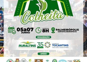 2ª Feira da Colheita acontecerá durante a ExpoPalmeirópolis nos dias 05 a 07 de junho; Confira a programação