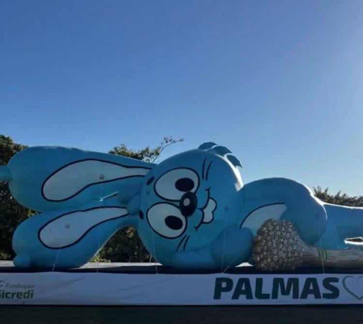 Palmas recebe Sansão gigante no Parque Cesamar