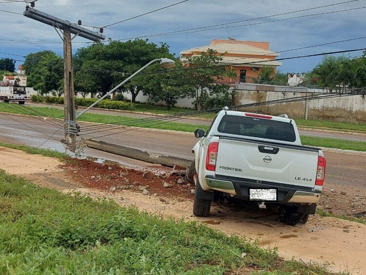 Ranking mostra as 10 cidades com mais abalroamentos de postes no Tocantins em 2024