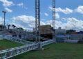 Começa a montagem da estrutura da Expoara 2024