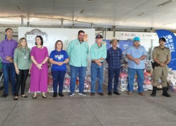 Sindicato Rural de Araguaína faz entrega de alimentos arrecadados durante Expoara 2024