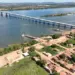 Ponte sobre o Rio Araguaia, que ligará Tocantins ao Pará, está 99% concluída