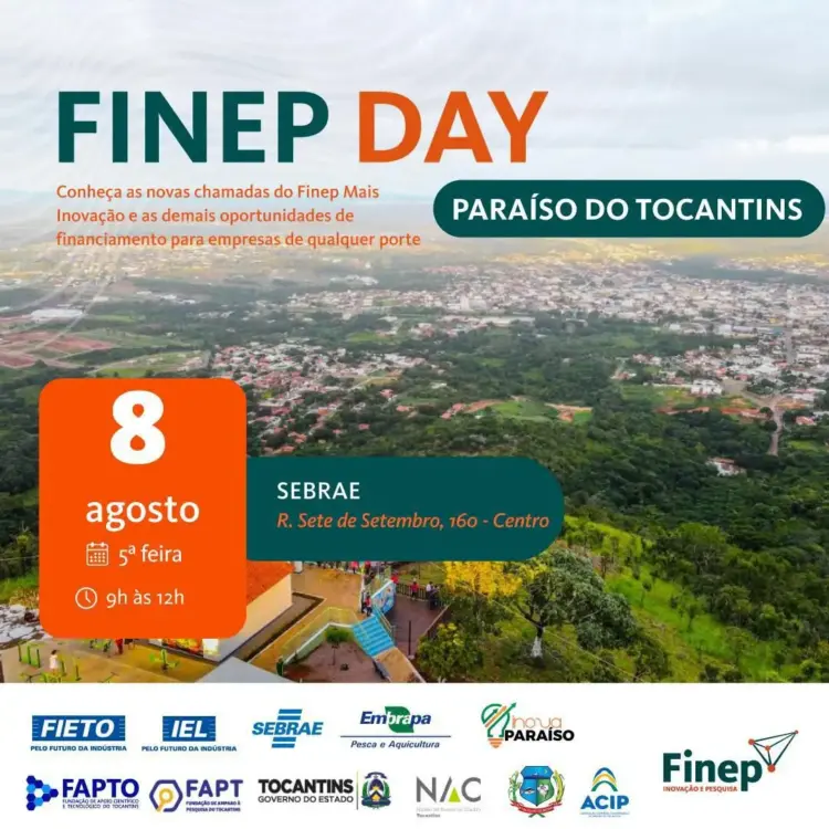 Finep Day é realizado em Paraíso do Tocantins