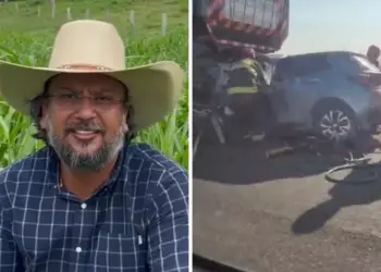 Fazendeiro morre após carro bater em traseira de caminhão na TO-050