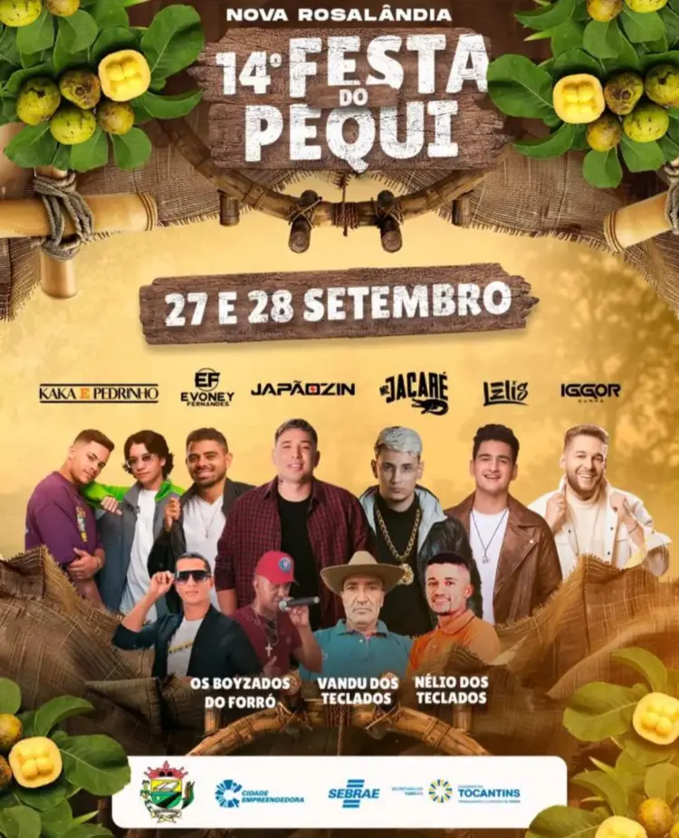 14ª Festa do Pequi leva Tradição e Sustentabilidade para Nova Rosalândia