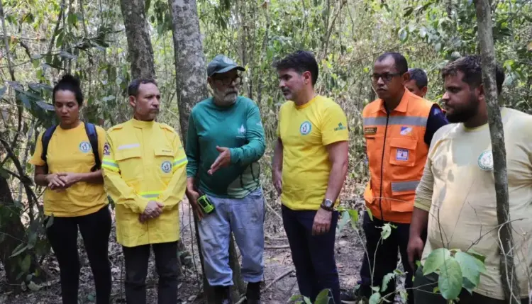 Gestores ambientais visitam Parque Estadual do Cantão e reforçam ações de combate aos incêndios florestais