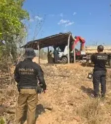Polícia Federal investiga atividade ilegal de extração de minério no sul do Tocantins