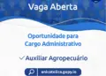UniCatólica está com vaga aberta para Auxiliar Agropecuário