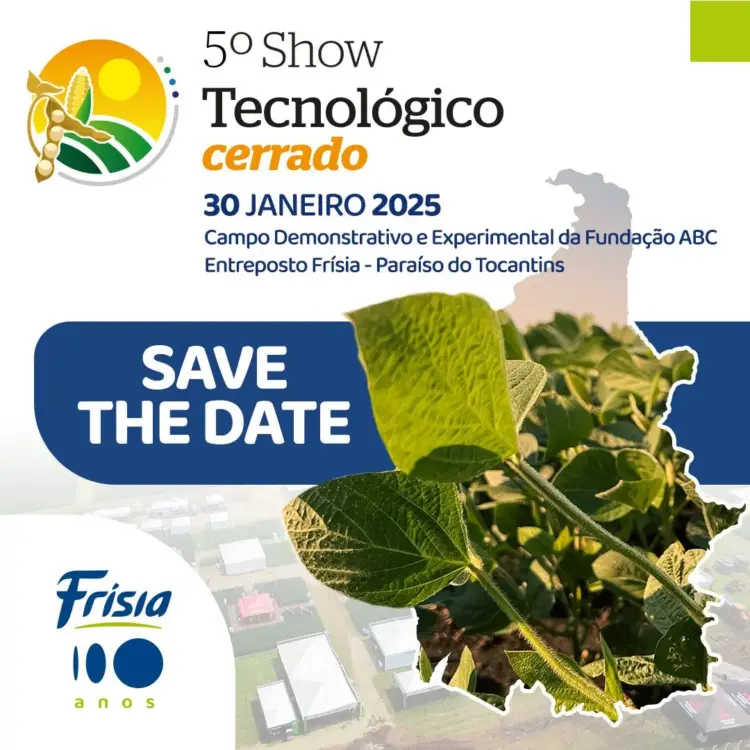Frísia realiza o 5º Show Tecnológico do Cerrado em janeiro de 2025