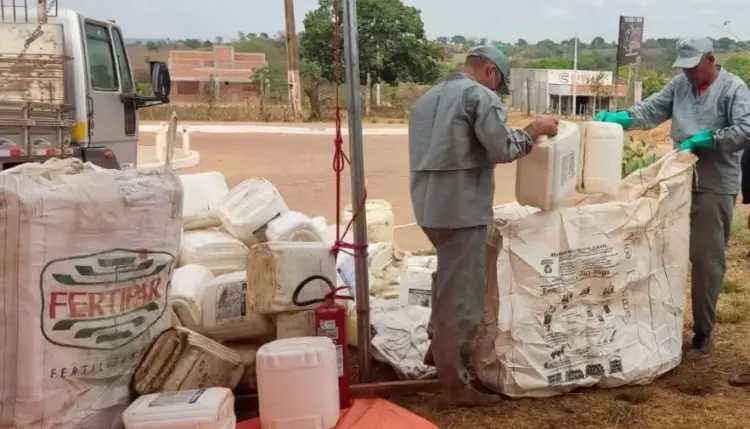 Adapec realiza ações do projeto de recebimento itinerante de embalagens vazias de agrotóxicos em três municípios