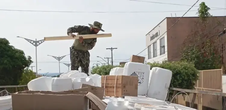 Naturatins e Comando de Operações e Divisas apreendem agrotóxicos transportados irregularmente em Porto Nacional