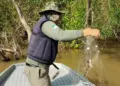 Fiscalização do Naturatins apreende 2 mil metros de redes de pesca no norte do Estado