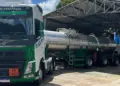 Ibama confirma vazamento de 23 mil litros de ácido sulfúrico no Rio Tocantins após queda da ponte Juscelino Kubitschek