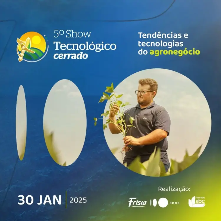 Inscrições abertas para o 5º Show Tecnológico do Cerrado da Frísia