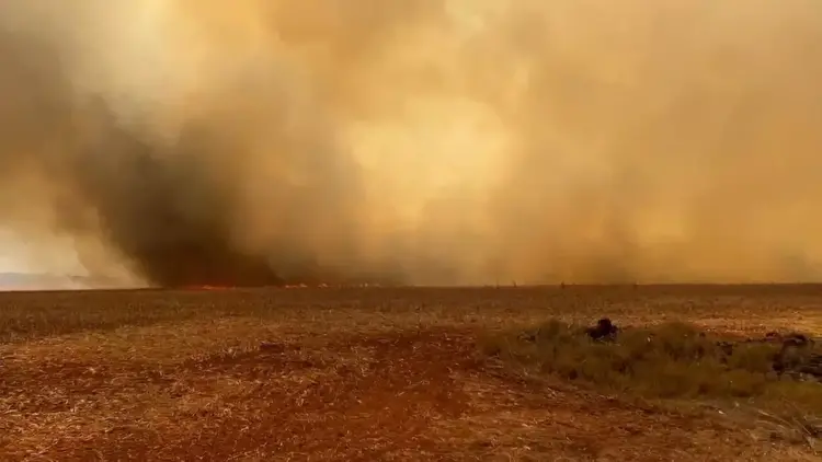 Sobrevivente de incêndio em fazendas recebe alta após cinco meses e emociona equipe médica