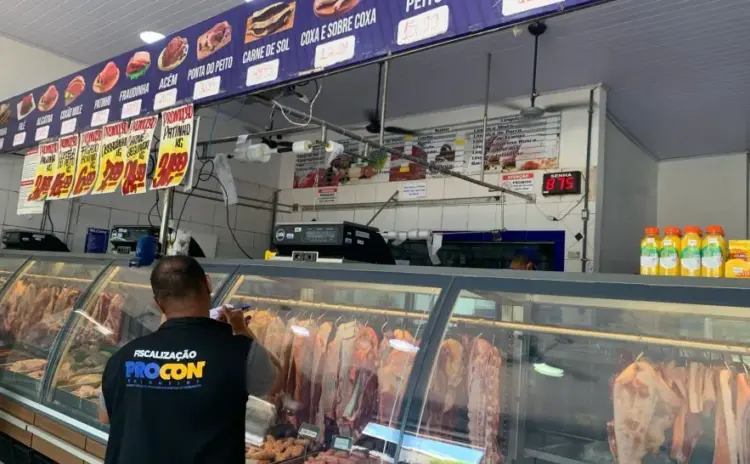 Procon Tocantins identifica variação de até 95% nos preços da carne em Gurupi