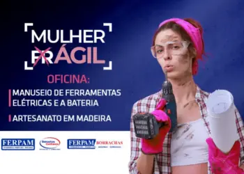Ferpam promove oficinas de ferramentas e artesanato em madeira em comemoração ao Dia da Mulher