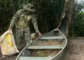 Em ação de fiscalização, Estado apreende mais de 3 mil metros de redes de pesca