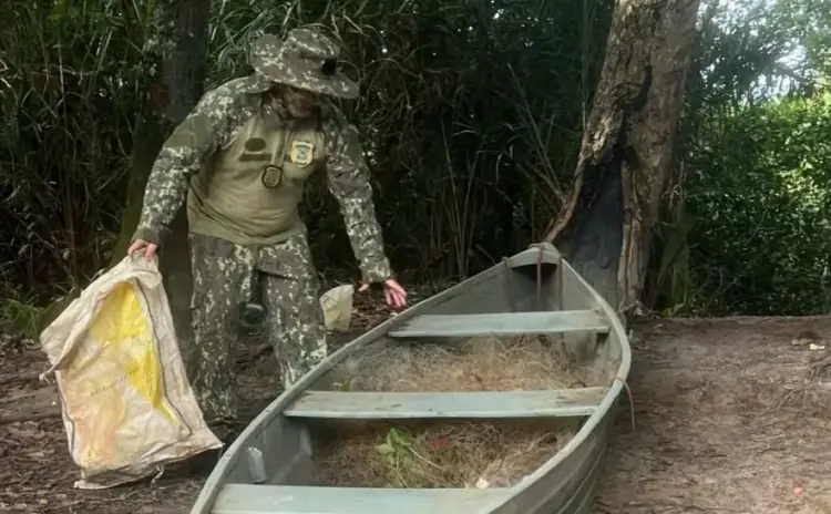 Em ação de fiscalização, Estado apreende mais de 3 mil metros de redes de pesca