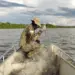 Mais de 5 mil metros de redes são apreendidos em ação contra pesca predatória no Lago