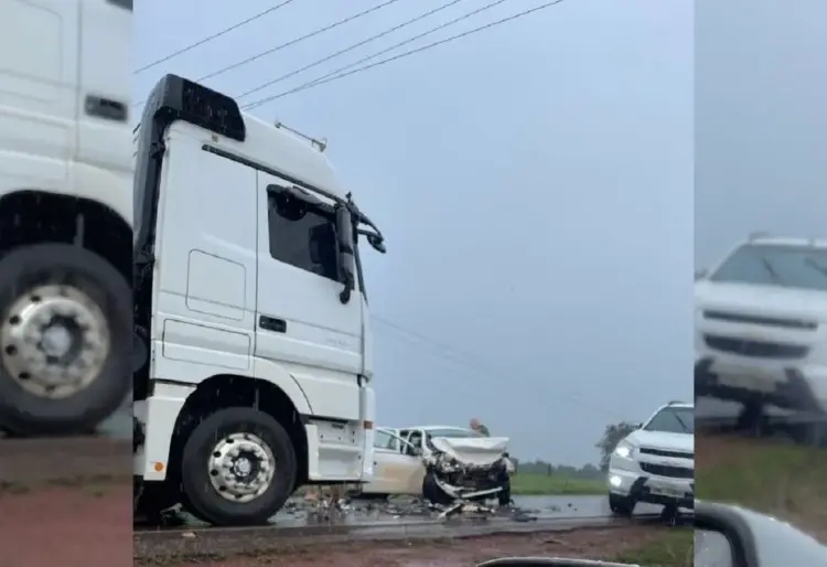 Colisão na TO-080 envolvendo servidores do Ruraltins resulta em morte de idosa e deixa feridos