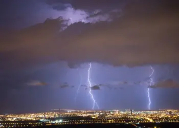 Alerta: Número de raios no Tocantins ultrapassa a marca de 2,6 milhões em 2025