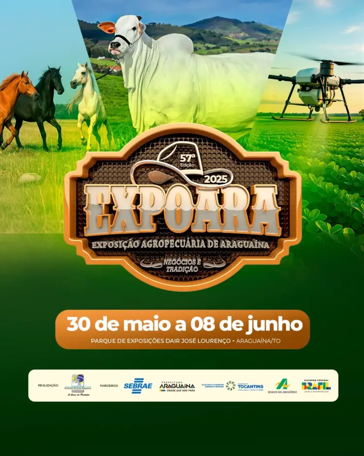 Sindicato Rural de Araguaína lança oficialmente a Expoara 2025