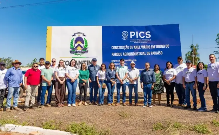 Anel Viário do Parque Agroindustrial de Paraíso alcança 80% de avanço na terraplenagem