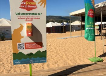 Deu Praia, Tem Sicredi leva ações sustentáveis à temporada de praias no Tocantins