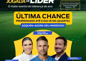 Jogada de Líder chega a Palmas com nomes do esporte e da liderança