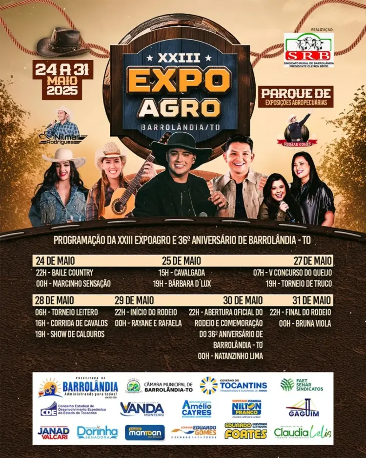 Barrolândia se prepara para a 23ª Expoagro