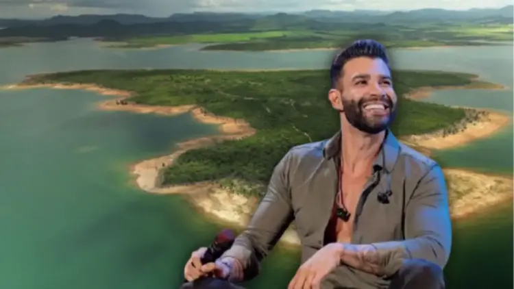 Embaixador: Cantor sertanejo Gusttavo Lima estaria interessado em ilha à venda em Goiás avaliada em R$ 50 milhões