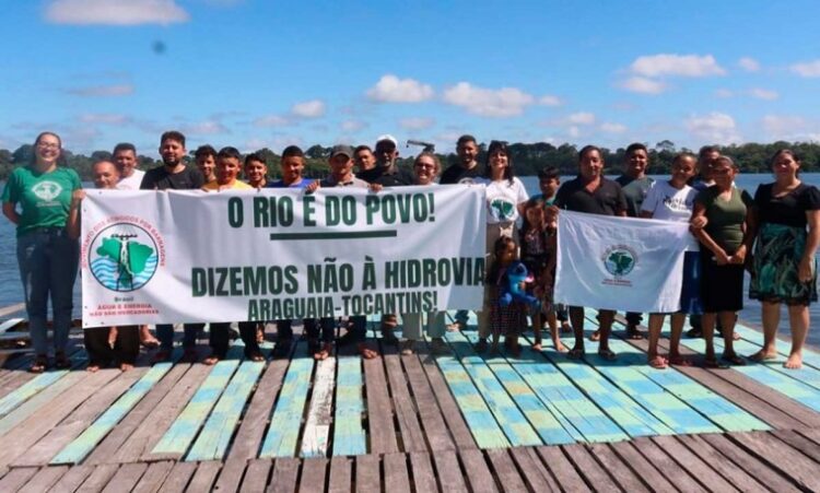 Comunidades se mobilizam contra Hidrovia Araguaia-Tocantins por riscos socioambientais
