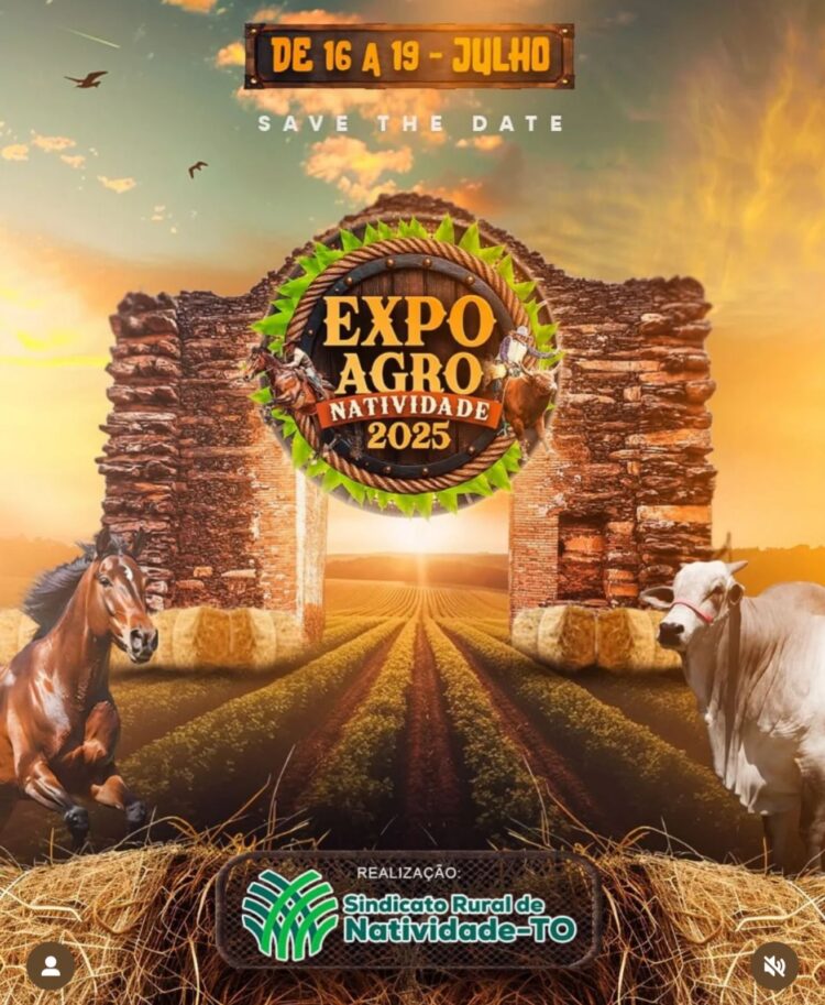 Sindicato Rural de Natividade se prepara para realização da ExpoNatividade 2025