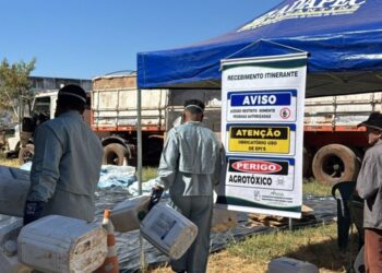 Projeto itinerante de coleta de embalagens de agrotóxicos é reforçado em todo Estado