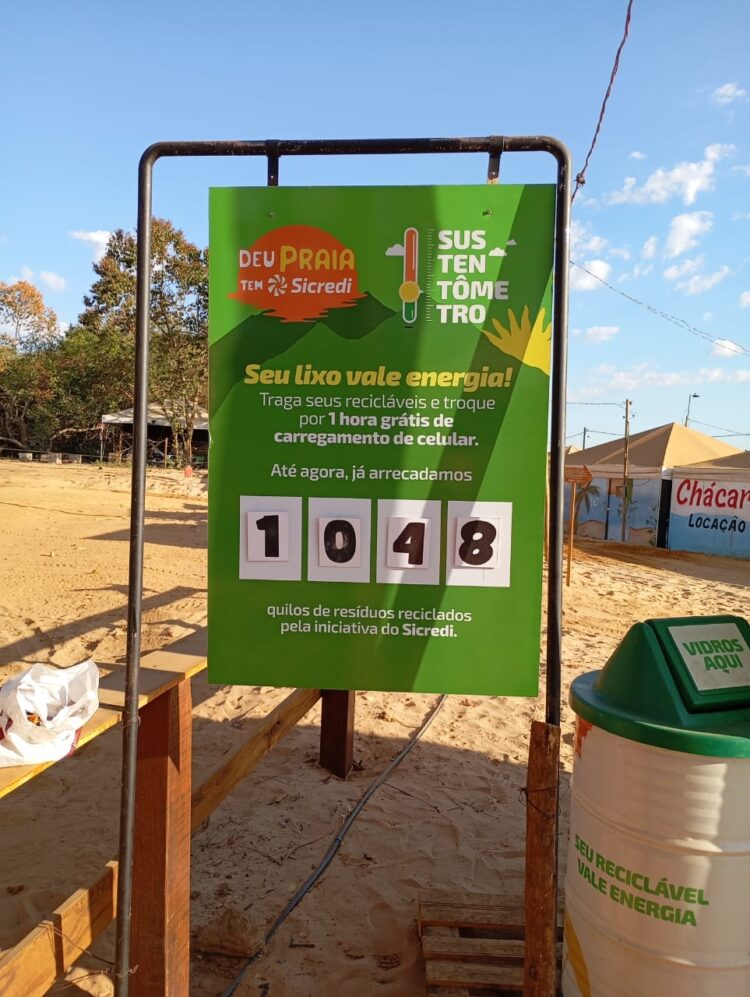 Deu Praia, Tem Sicredi recolhe mais de uma tonelada de lixo e reforça educação ambiental em Miracema