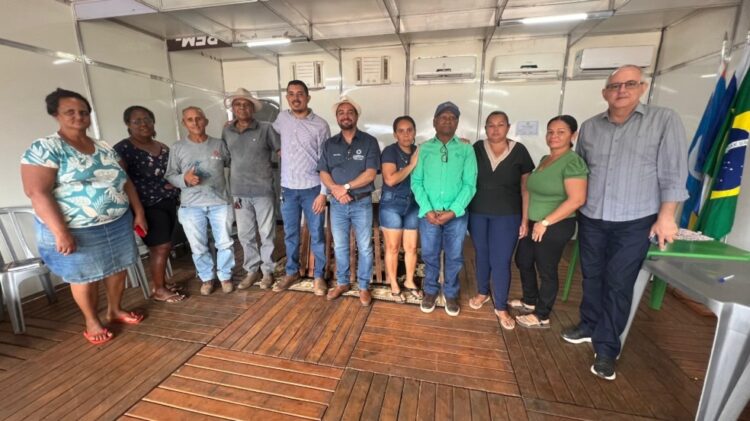 Empreendedores rurais apresentam demandas a secretário, que reforça apoio do governo e destaca ações