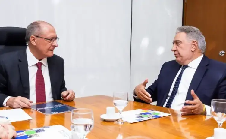 Encontro entre governador do Tocantins e vice-presidente foca na diversificação das exportações