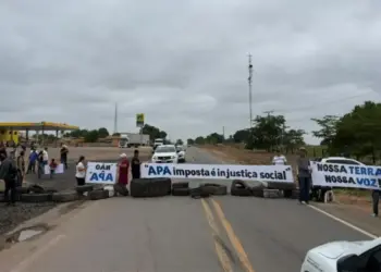 Protesto contra criação de área ambiental leva moradores a bloquear trecho da BR-222 no sudeste do Pará