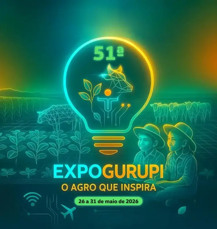 51ª Expo Gurupi já tem data marcada: de 26 a 31 de maio de 2026, com o tema “O Agro que Inspira”