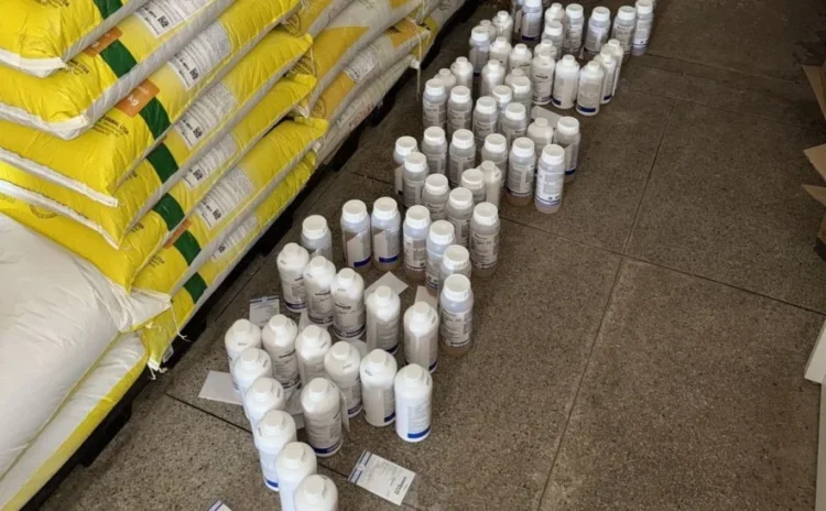 Três lojas agropecuárias são multadas em operação da Adapec contra agrotóxicos ilegais